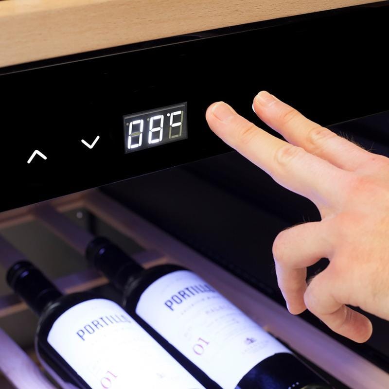 Caso Design Fritstående Vinkøleskab Caso Falstaff WineExclusive Vinkøleskab 24
