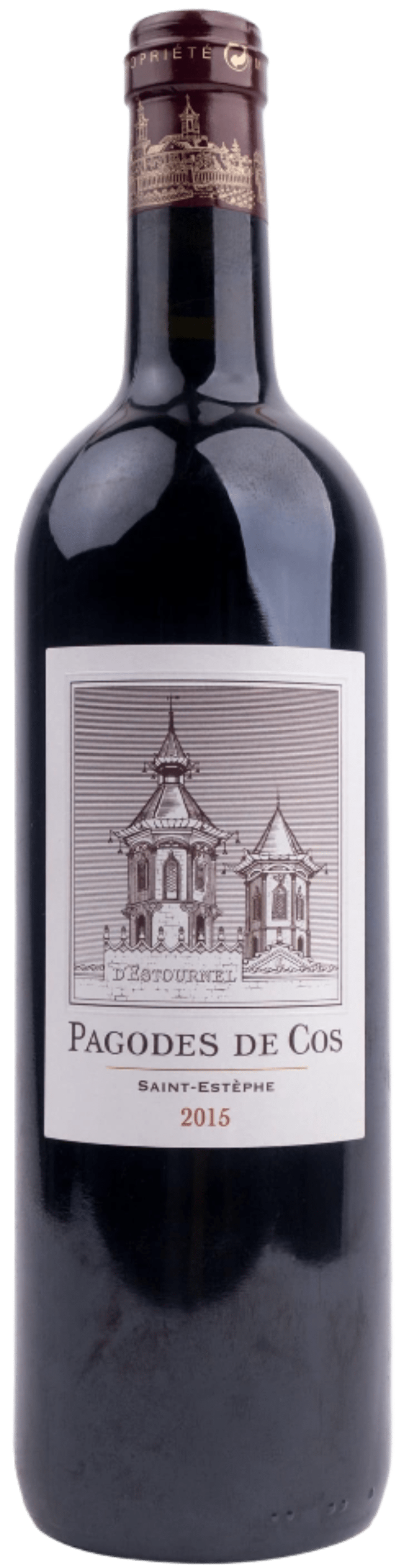 Chateau Cos d'Estournel Rødvin Château Cos D'Estournel Pagodes De Cos 2015