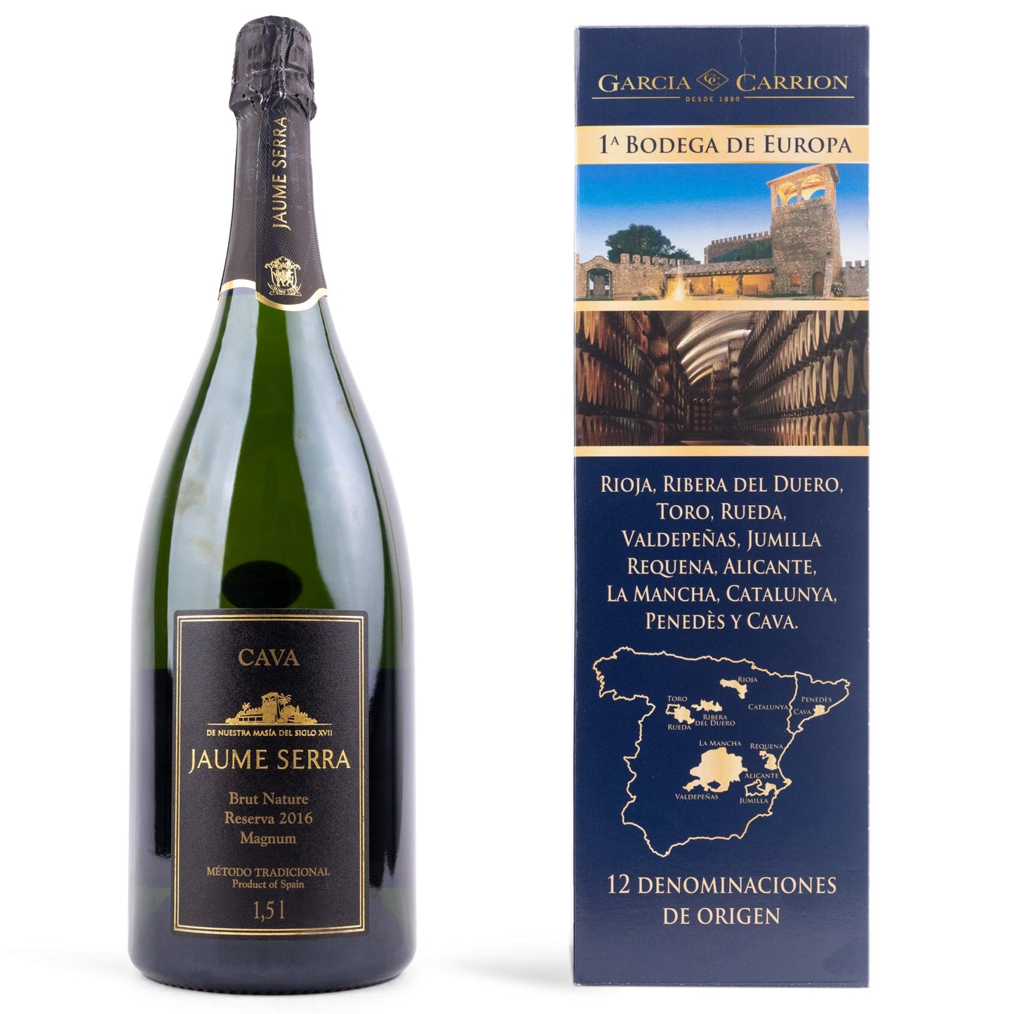 García Carrión Mousserende Jaume Serra Magnum Cava Brut Nature Reserva