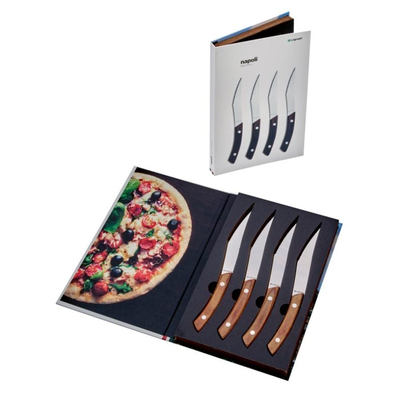 Legnoart Køkkenknive Legnoart Napoli Pizza - og Steakknive lyst træ