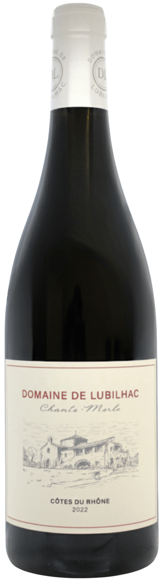 Domaine De Lubilhac Rødvin Lubilhac - Chante Merle Cotes du Rhone 2022