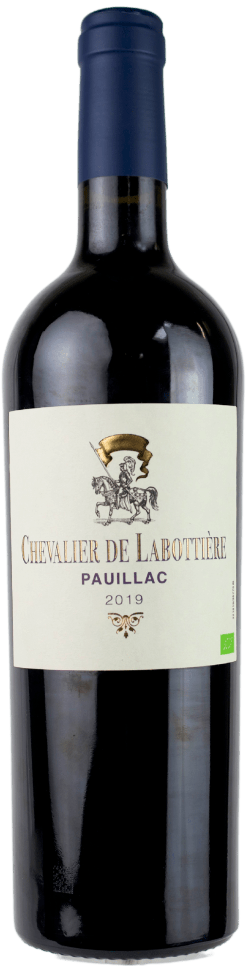 Den Sidste Flaske Rødvin Pauillac Chevalier de Labottiere 2019