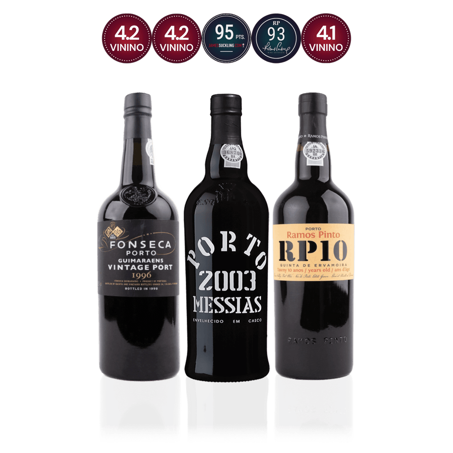 Den Sidste Flaske Portvin Portvinskassen Eksklusiv (3 fl.)