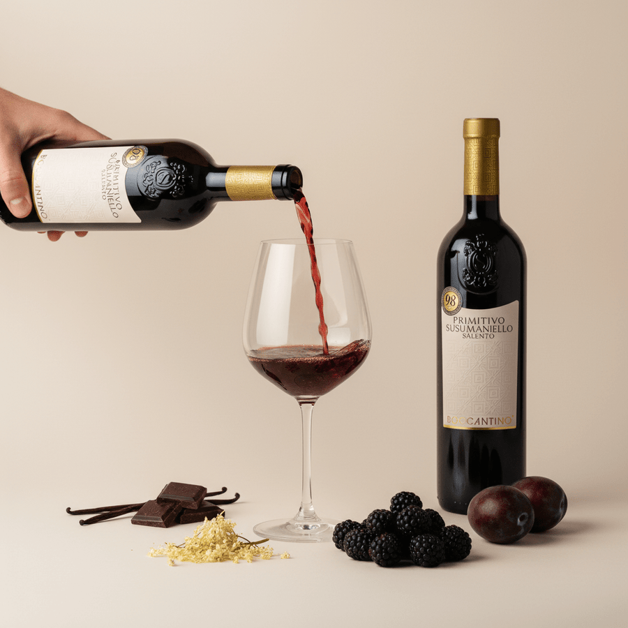 Boccantino Rødvin Primitivo Susumaniello Salento Boccantino 2024