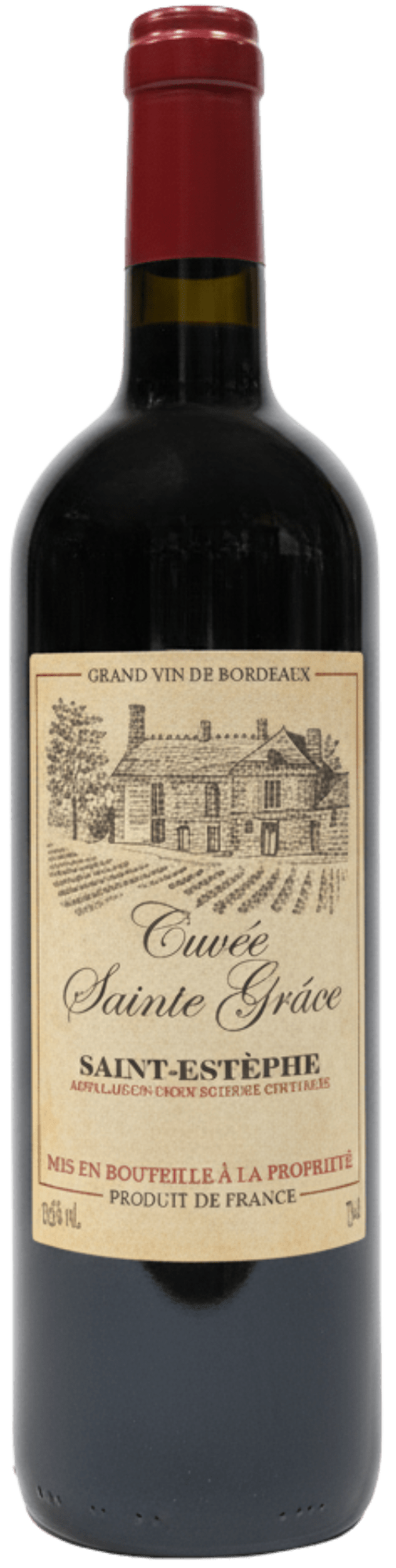 Chateau Lafon Rochet Saint Estephe Rødvin Saint Estéphe Cuveé Sainte Grâce 2017
