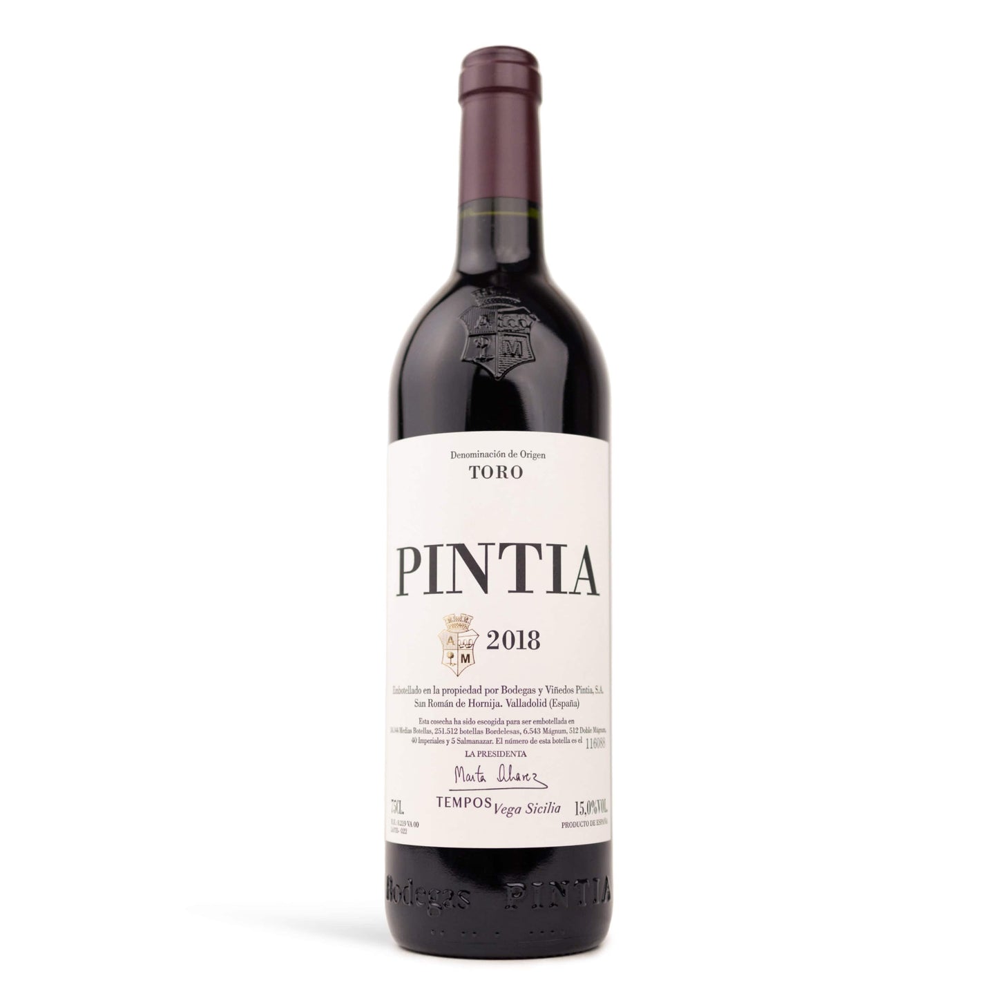 Vega Sicilia Rødvin Vega Sicilia Pintia 2018