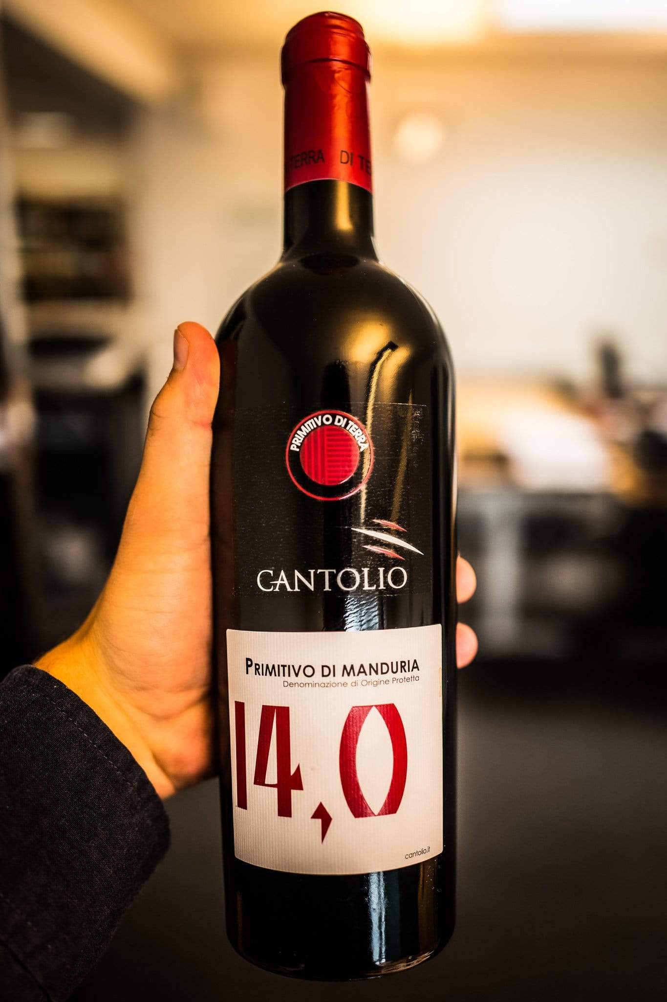 Cantolio Rødvin 14 Di Terra Primitivo 2016