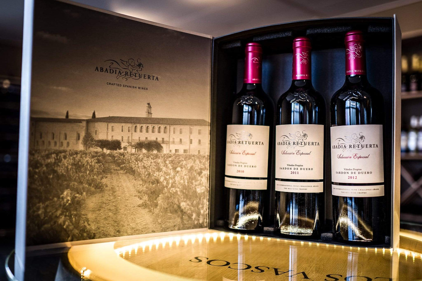 Abadía Retuerta Rødvin Abadía Retuerta Selección Especial Top 100-Wine Spectator Gavebox