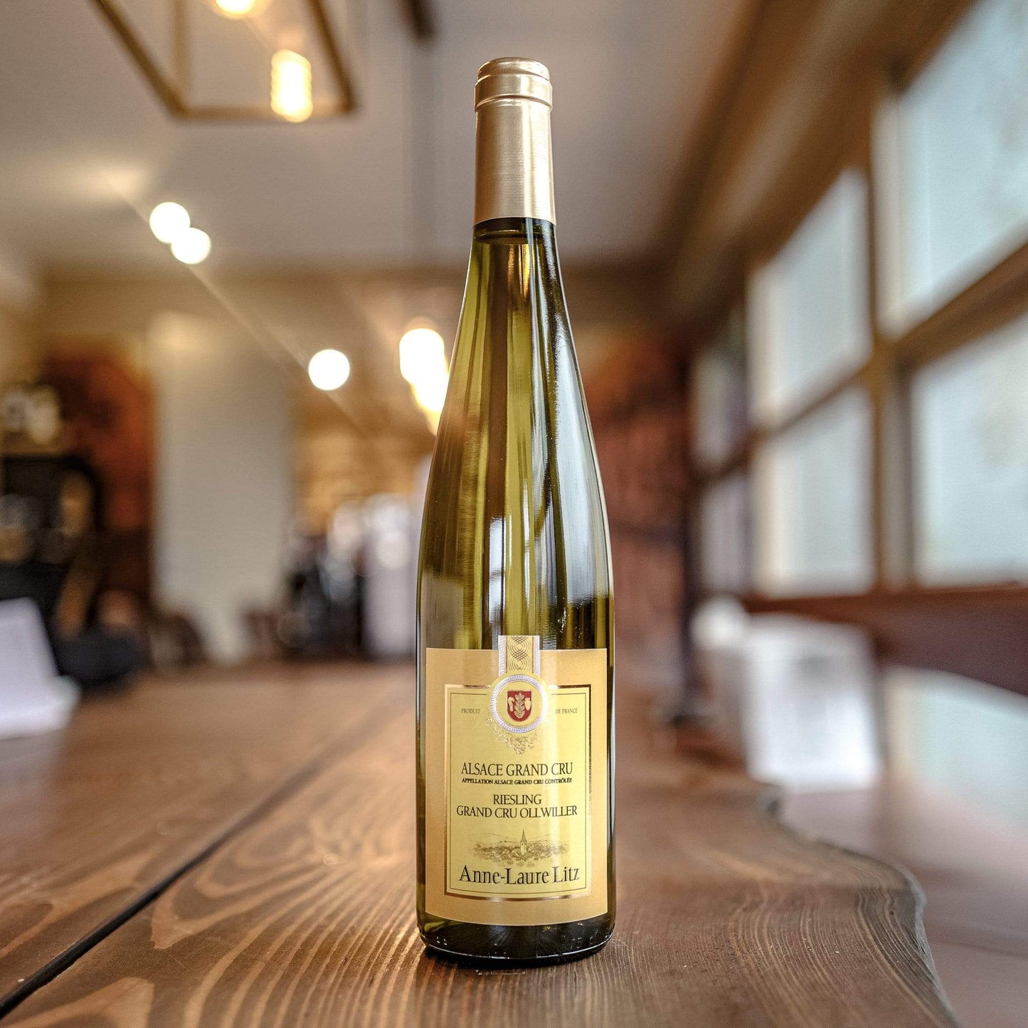 Anne-Laure Litz Hvidvin Anne-Laure Litz Riesling Alsace Grand Cru 'Ollwiller' 2019
