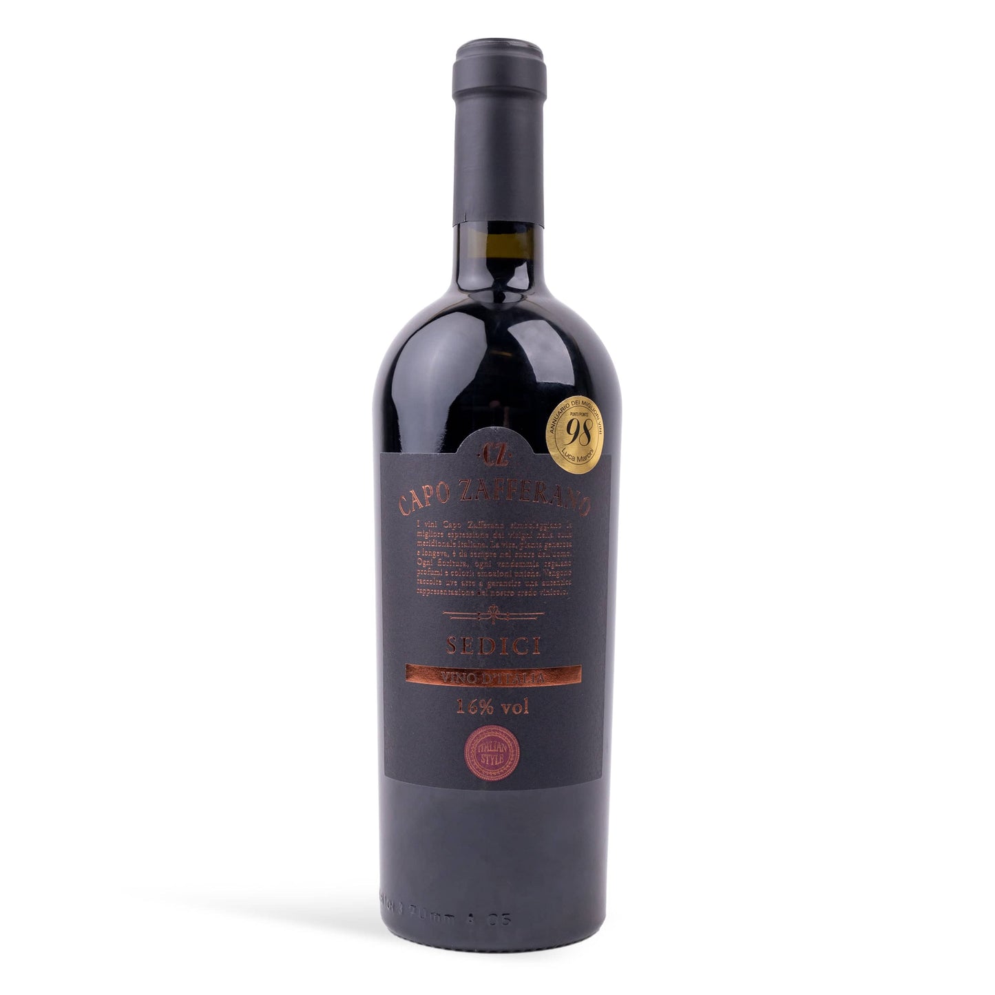 Capo Zafferona Rødvin Capo Zafferano Rosso Sedici