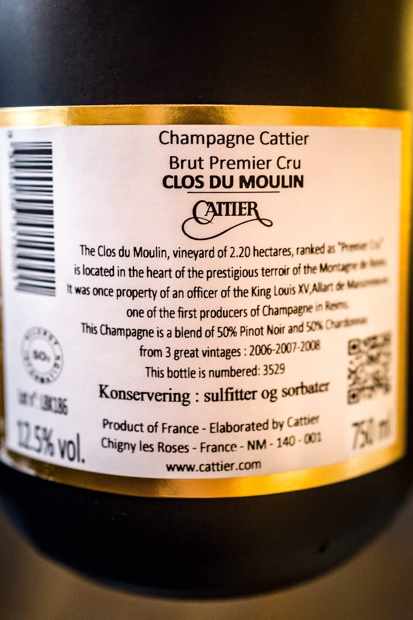 Cattier Champagne Cattier Champagne Clos Du Moulin Brut