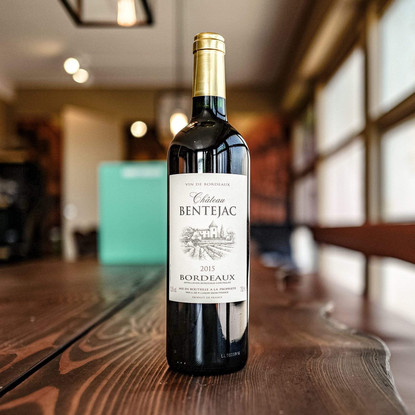 Union de Producteurs de Lugon Rødvin Château Bentejac Bordeaux 2015