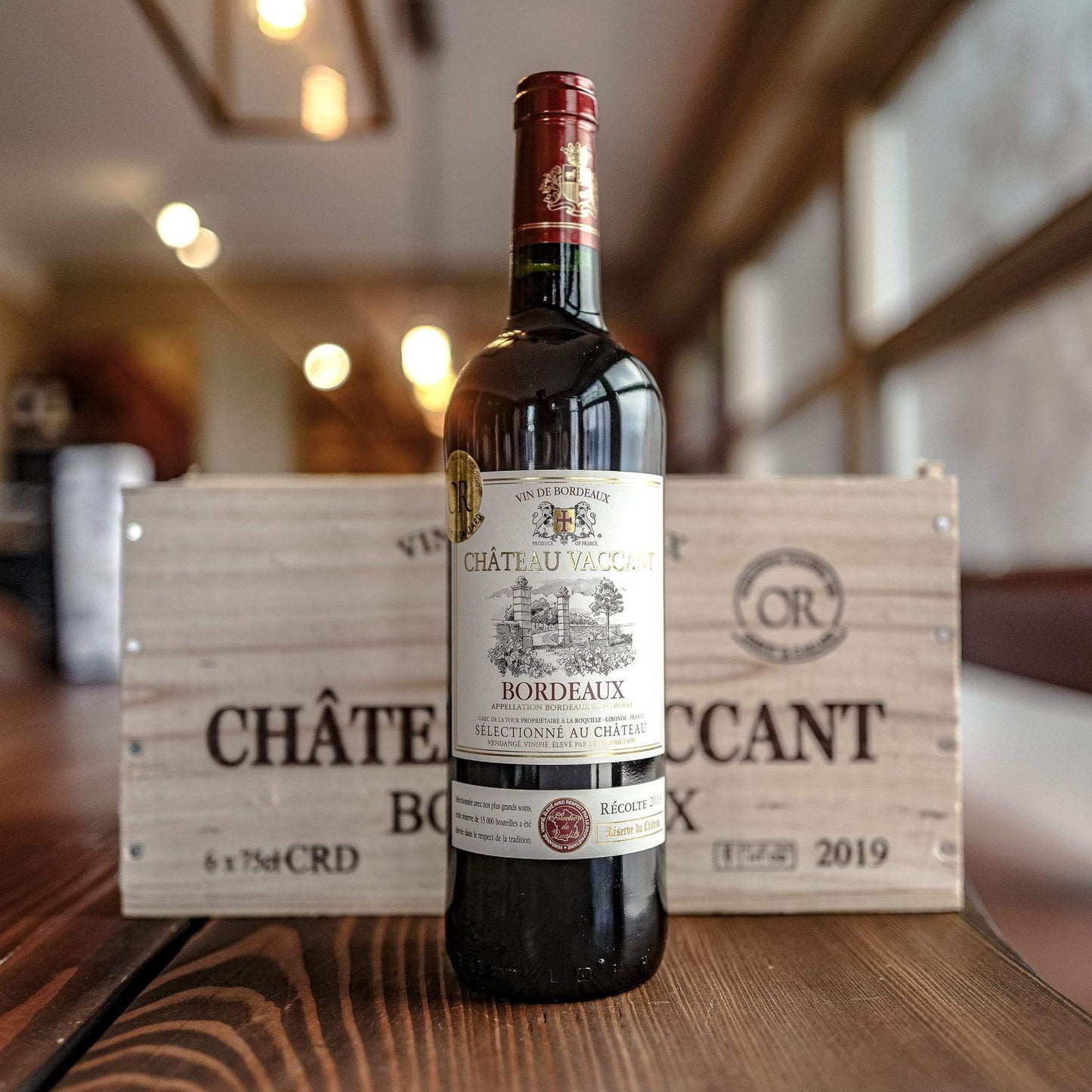 Chateaux Vaccant Rødvin Château Vaccant Bordeaux 2019