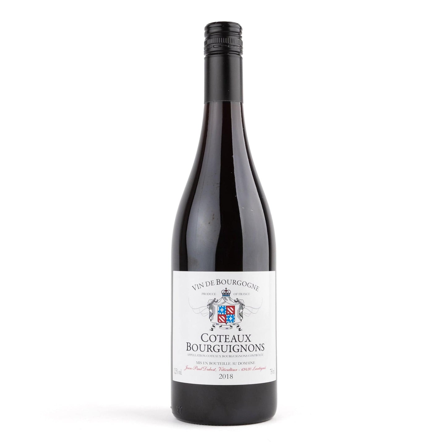 Domaine Jean-Paul Dubost Rødvin Coteaux Bourguignons Vin de Bourgogne 2018