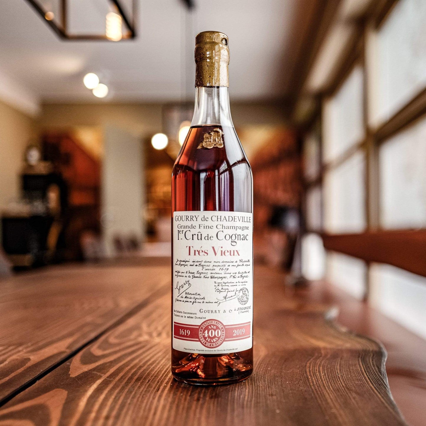 Gourry De Chadeville Cognac Gourry De Chadeville Tres Vieux 400 års jubilæums 1´er Cru