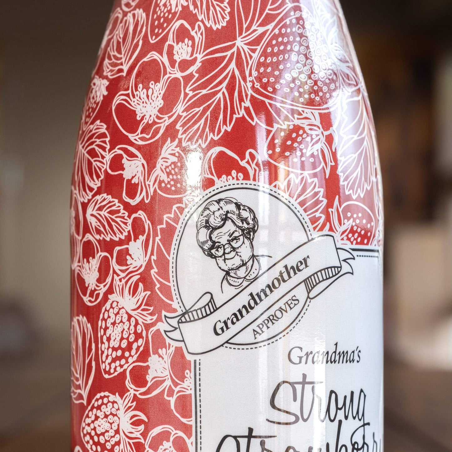 Den Sidste Flaske Grandma's Strong Strawberry