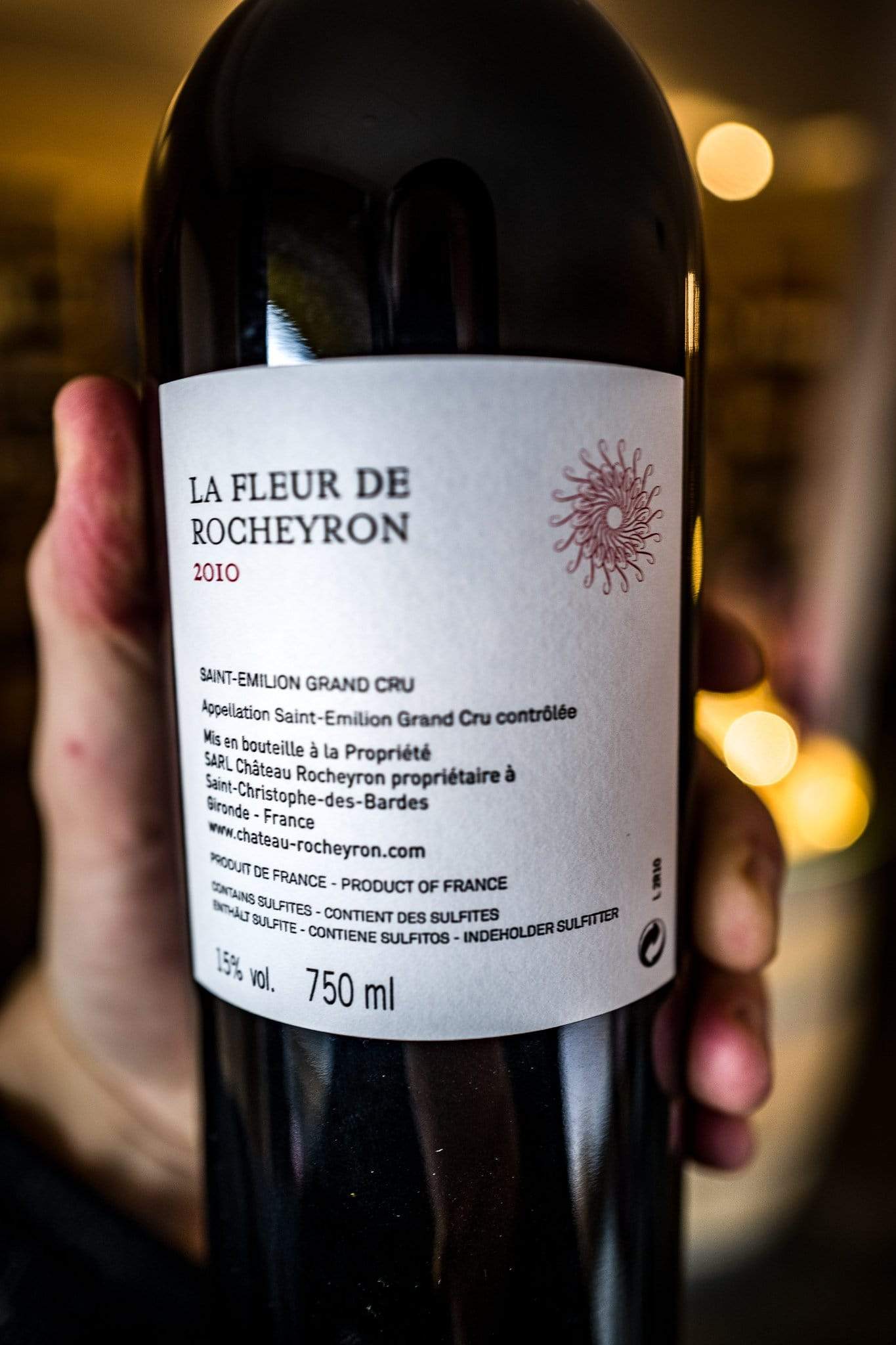 Château Rocheyron Rødvin La Fleur De Château Rocheyron 2012 Grand Cru
