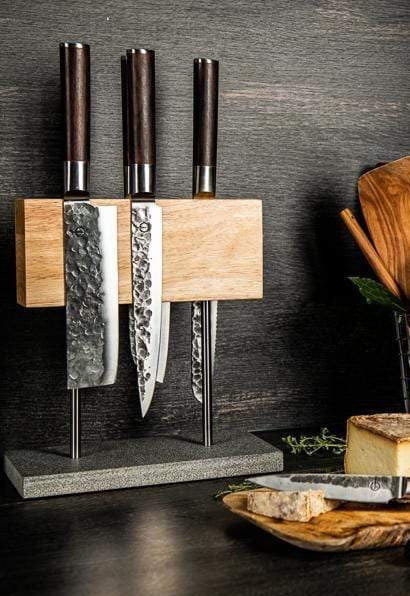 Laguiole Magnetisk Knivblok Egetræ