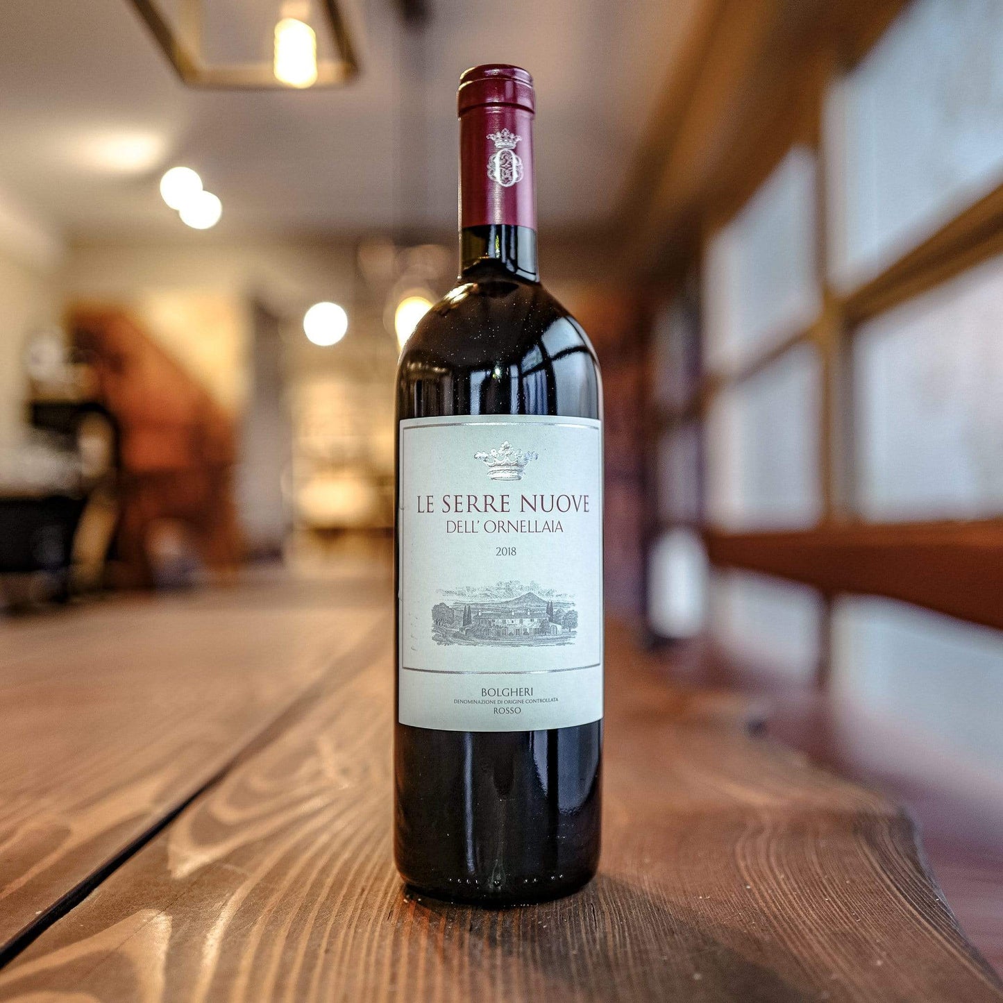 Den Sidste Flaske Rødvin Le Serre Nuove Dell Ornellaia Bolgheri Rosso 2018