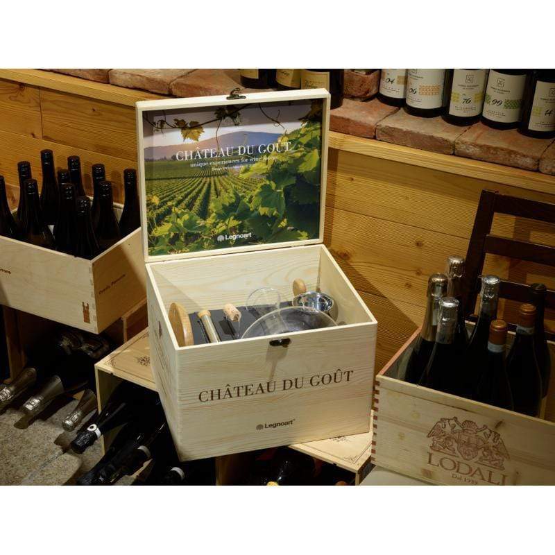Legnoart Vinsæt Legnoart Chateau du Gout Vin Dekantering sæt