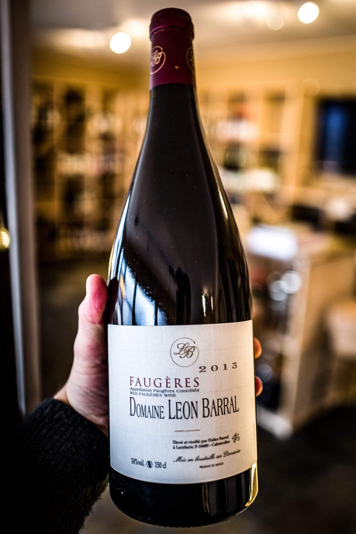 Leon Barral Rødvin Leon Barral Rouge Magnum 2012