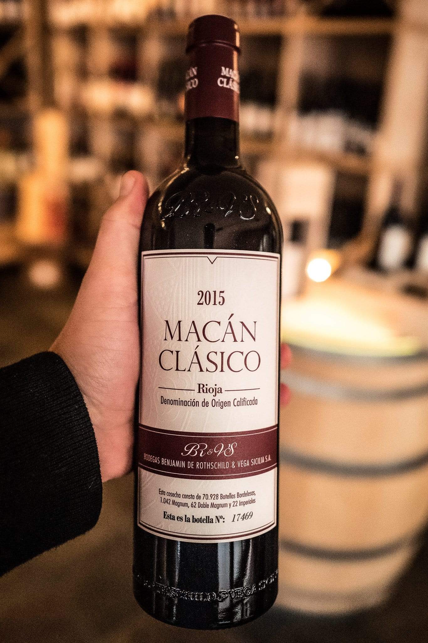 Benjamin de Rothschild - Vega Sicilia Rødvin Macán Clásico 2015