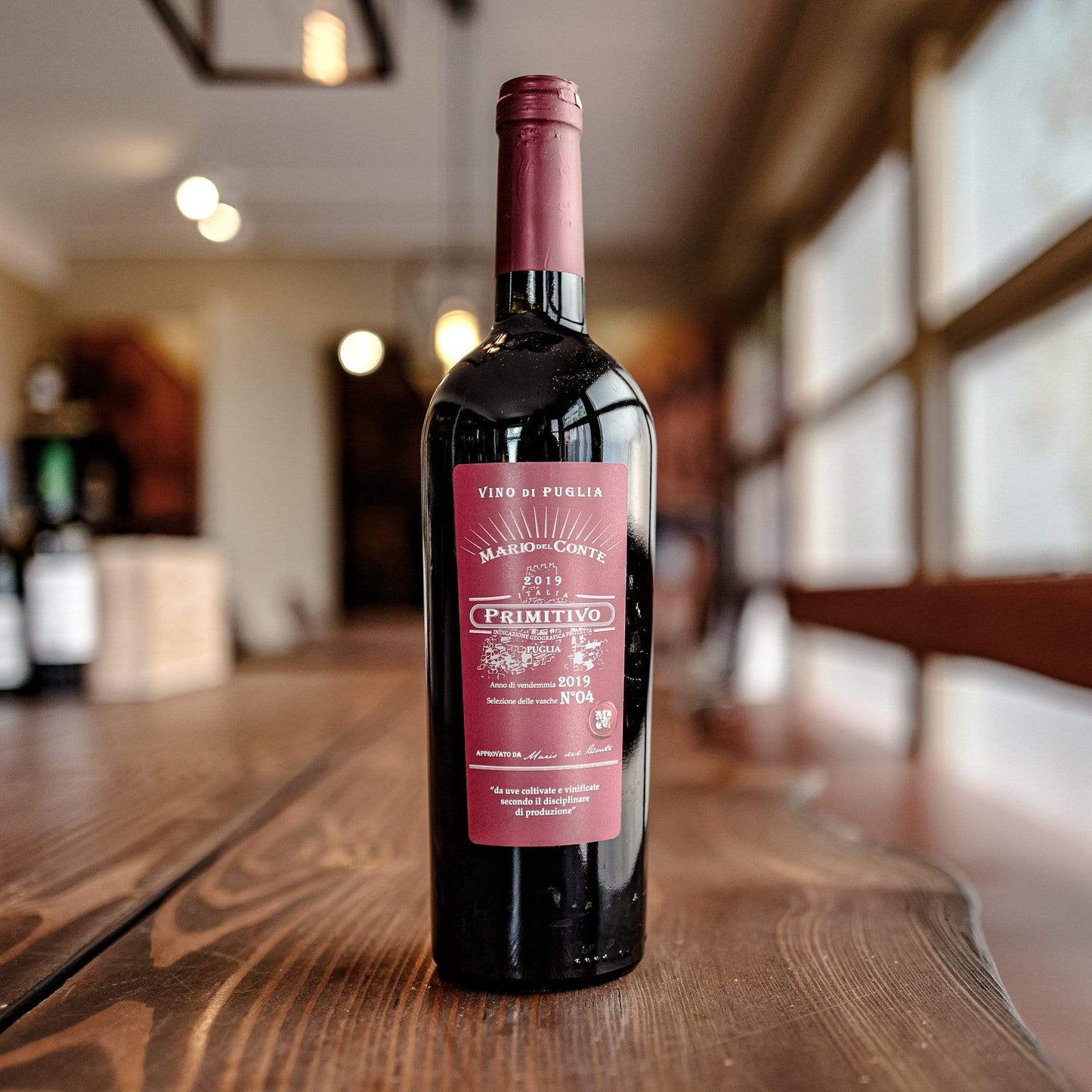 Mario Del Conte Rødvin Mario del Conte Primitivo 2019