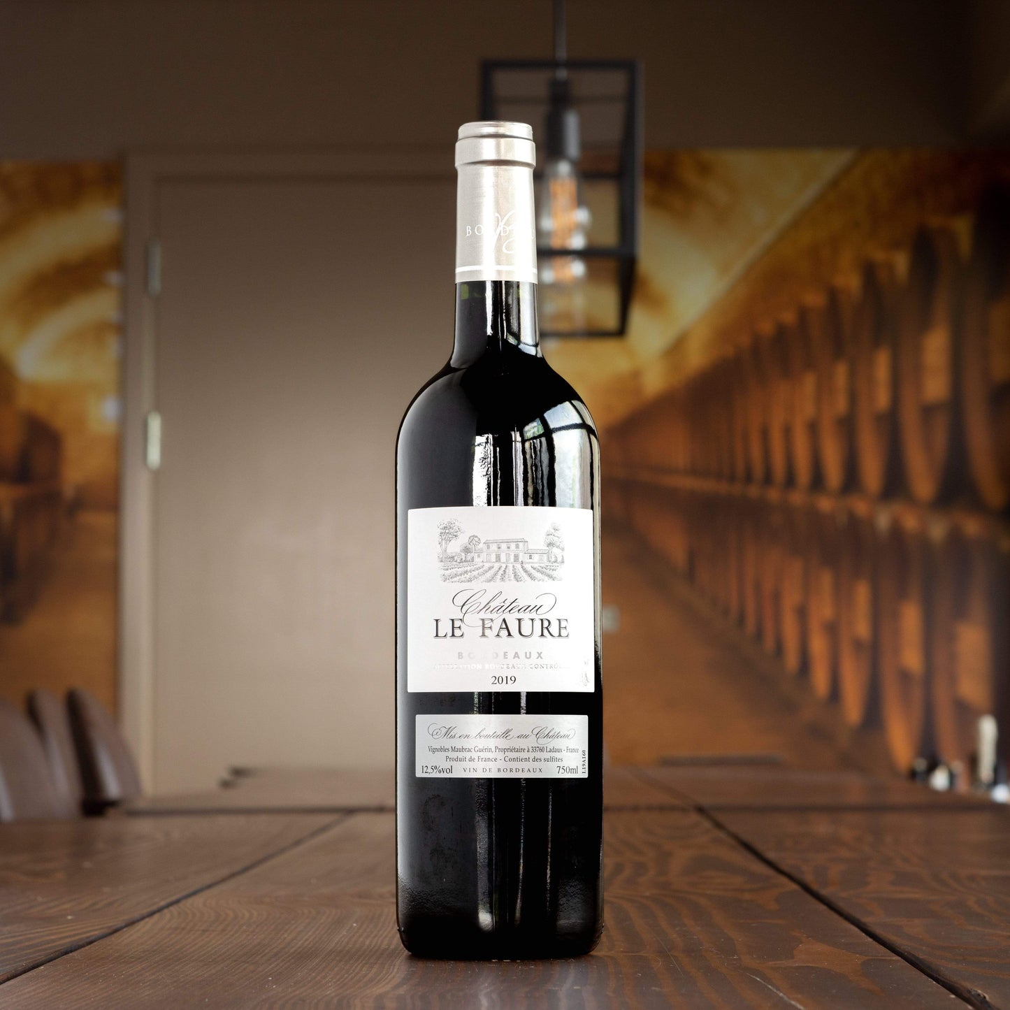 Maubrac Guérin Rødvin Maubrac Guérin Château le Faure Bordeaux 2019