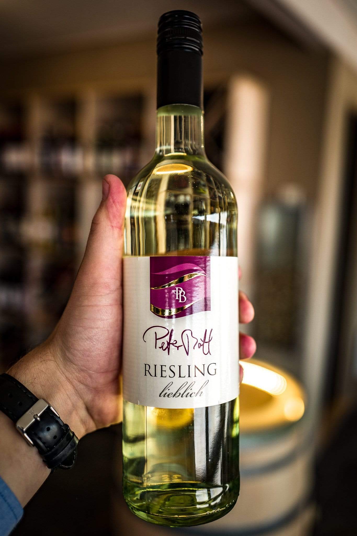 Peter Bott Hvidvin Peter Bott Mosel Riesling Lieblich 2016