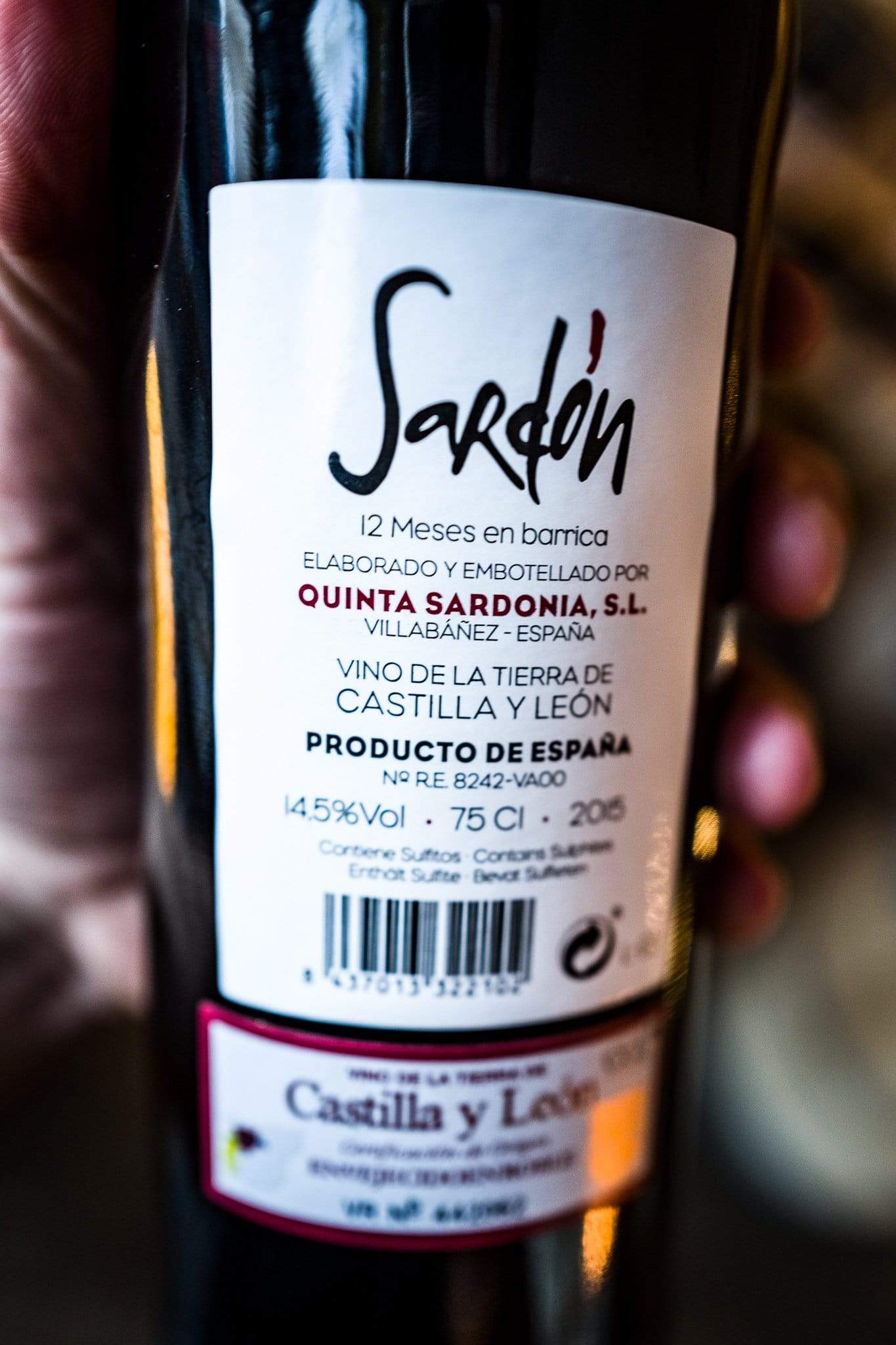 Quinta Sardonia Rødvin Quinta Sardonia Sardon 2015 Castilla Y Leon