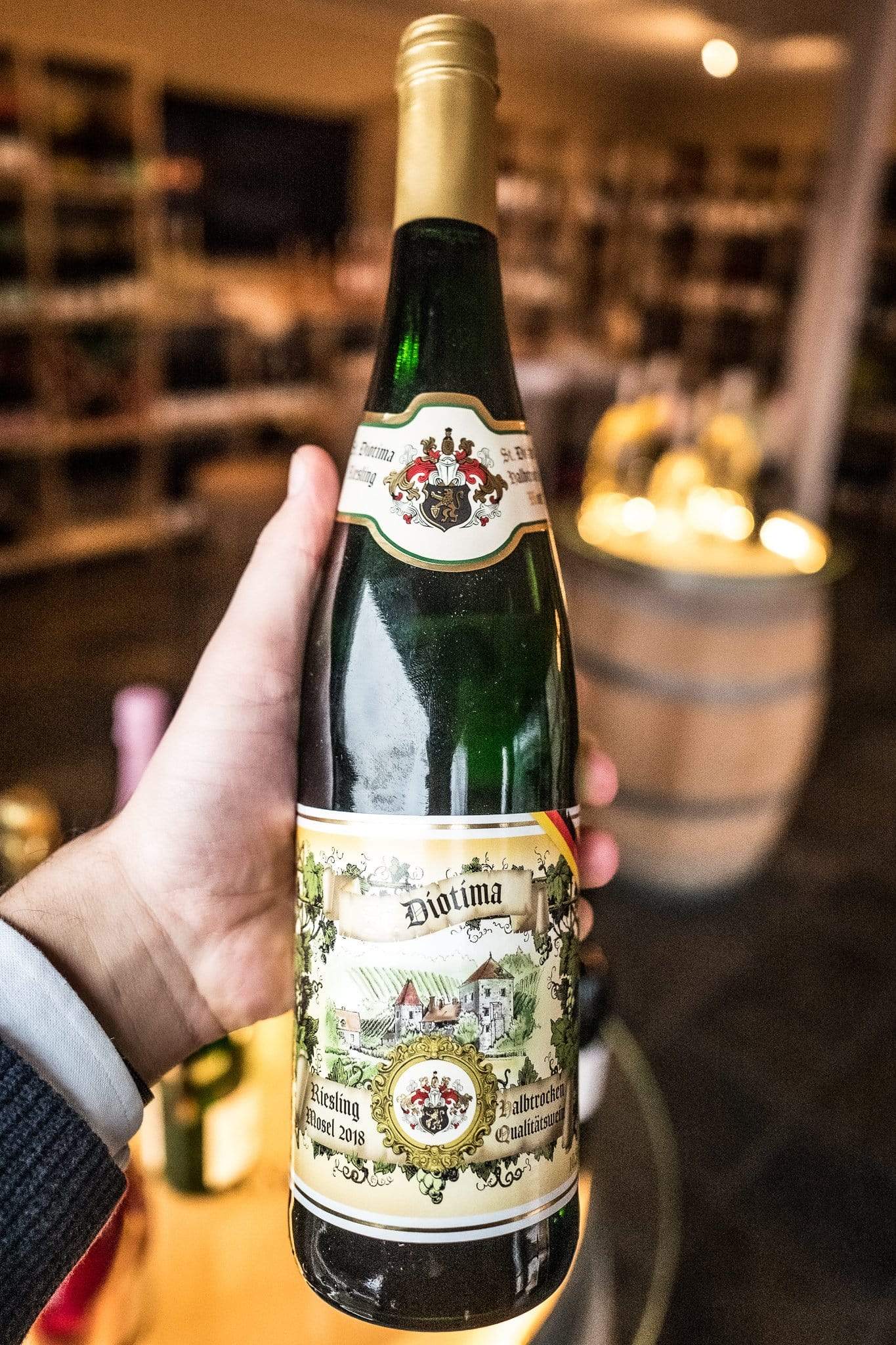 St Diotima Halbtrocken Riesling 2018