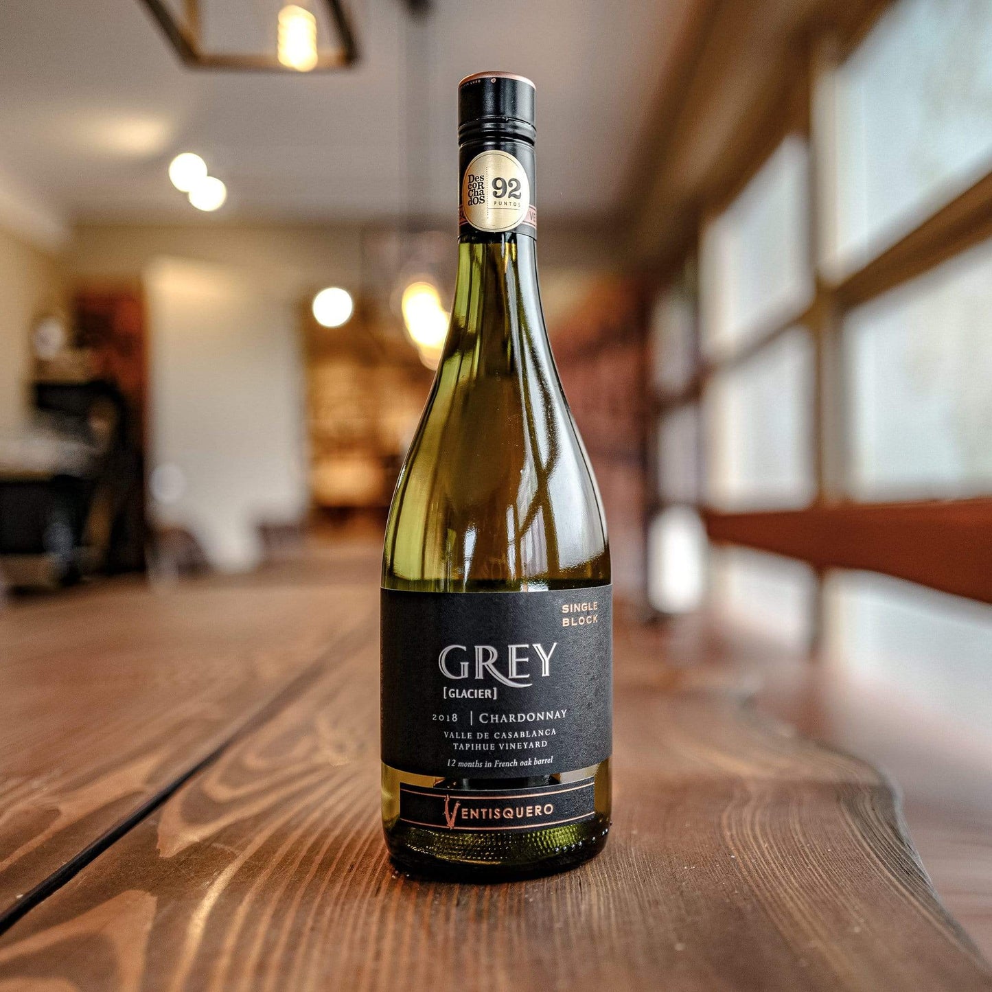 Ventisquero Hvidvin Ventisquero Grey (Glacier) Chardonnay 2018