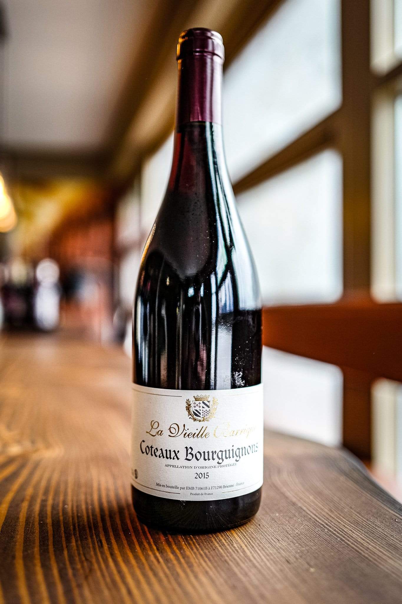 Vieille Barrique Coteaux Bourgignon 2015