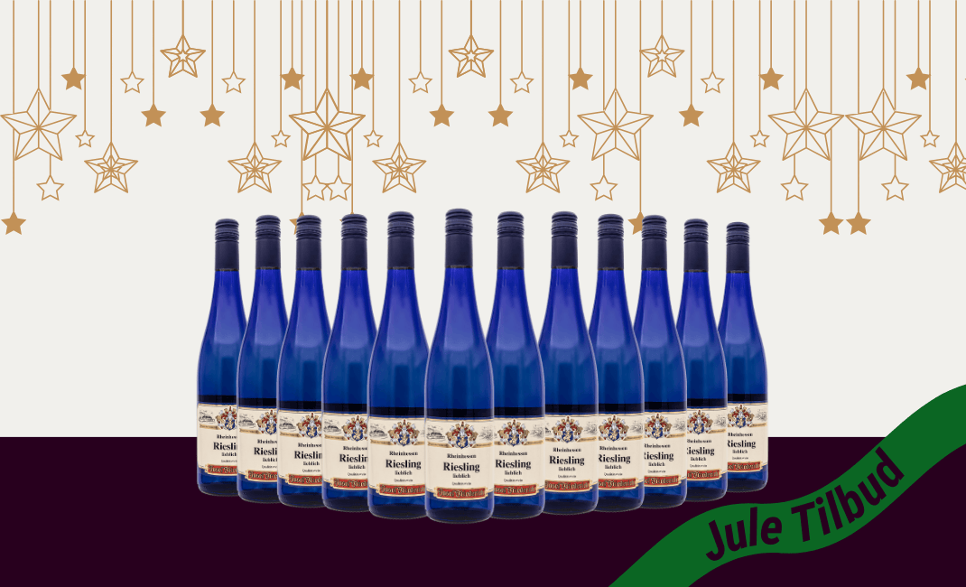 Den Sidste Flaske Hvidvins Smagekasse 12 FL. Josef Friederich Semi Sweet Riesling lieblich 2024