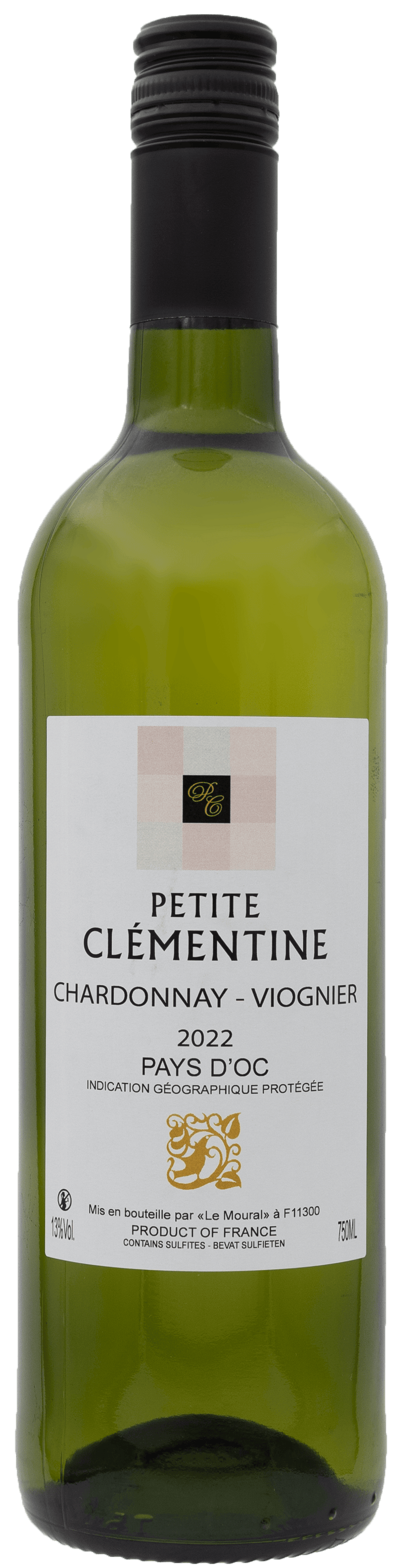 Den Sidste Flaske Hvidvin 2022 - Petite Clémentine Chardonnay–Viognier Pays d’Oc IGP