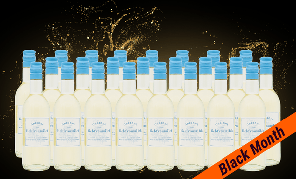 Den Sidste Flaske Hvidvins Smagekasse 24 mini stk á One4One Liebfraumilch 187 ml.