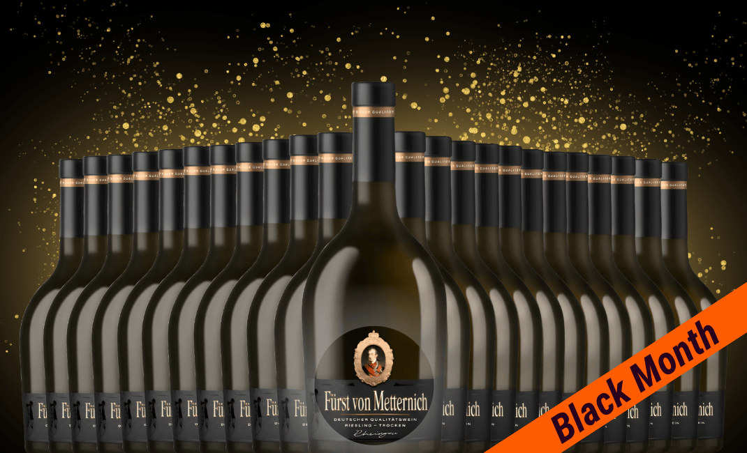 Den Sidste Flaske Hvidvins Smagekasse 24 stk á Fürst Von Metternich