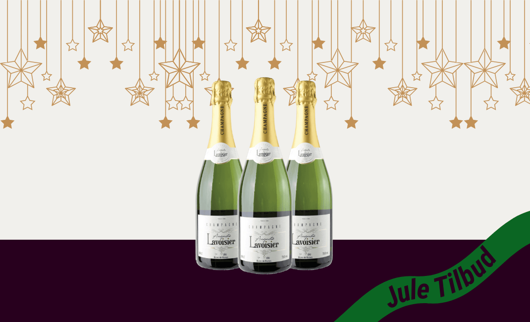 Den Sidste Flaske Mousserende Smagekasse 3 FL. Auguste Lavoisier 1'er cru