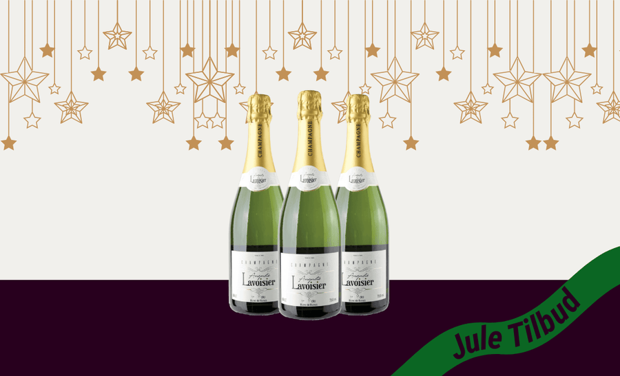 Den Sidste Flaske Mousserende Smagekasse 3 FL. Auguste Lavoisier 1'er cru