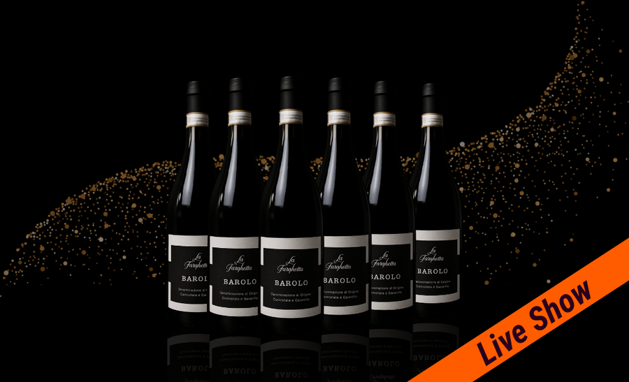 Den Sidste Flaske Rødvins Smagekasse 6 FL. Barolo La Farghetta 2021