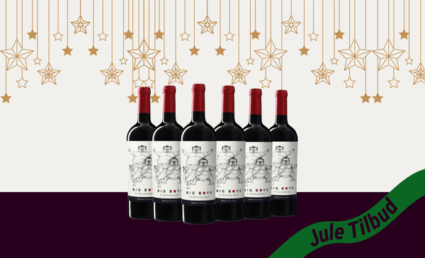 Den Sidste Flaske Rødvins Smagekasse 6 FL. Big boys Zinfandel 2023