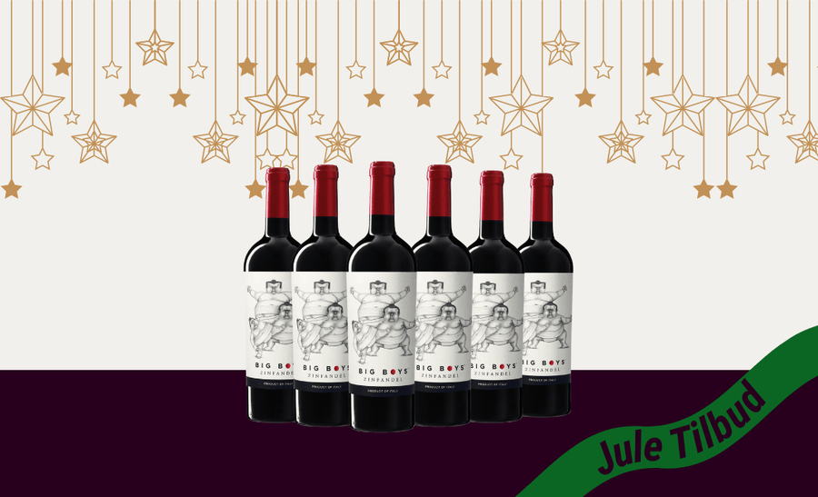 Den Sidste Flaske Rødvins Smagekasse 6 FL. Big boys Zinfandel 2023
