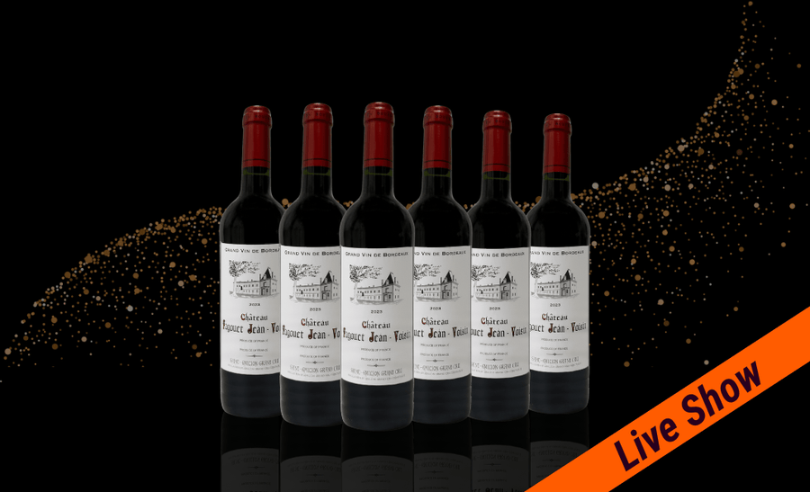 Den Sidste Flaske Rødvins Smagekasse 6 FL. Château Jean Voisin Fagouet Saint-Émilion Grand Cru 2023