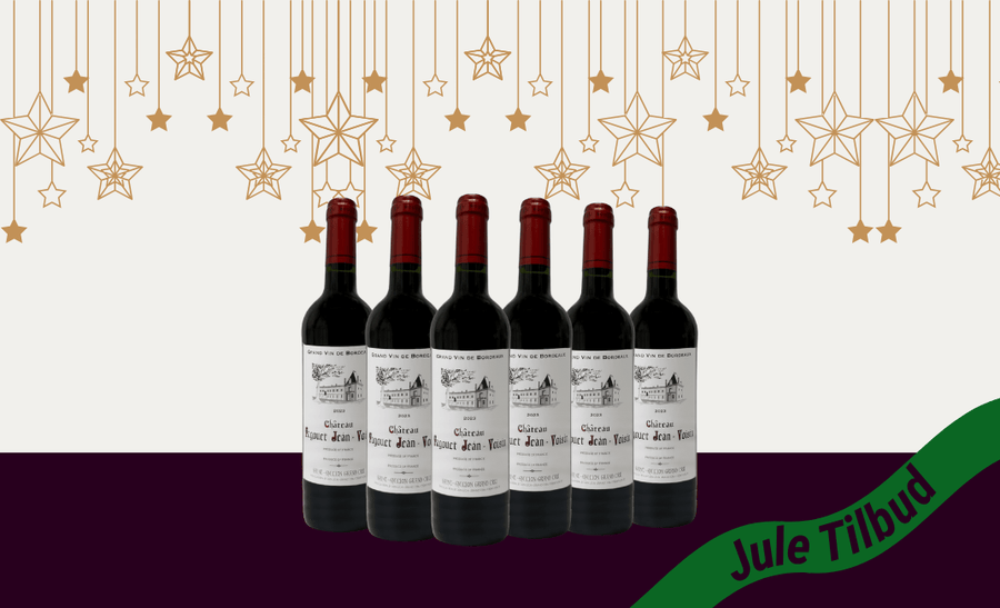 Den Sidste Flaske Rødvins Smagekasse 6 FL. Château Jean Voisin Fagouet Saint-Émilion Grand Cru 2023