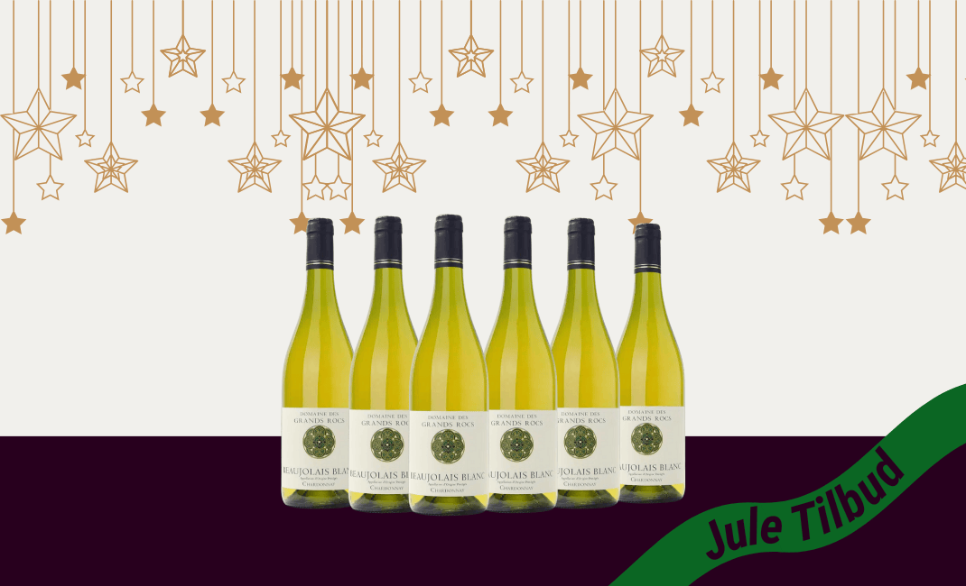 Den Sidste Flaske Hvidvins Smagekasse 6 FL. Domaine Des Grands Rocs Beaujolais Blanc