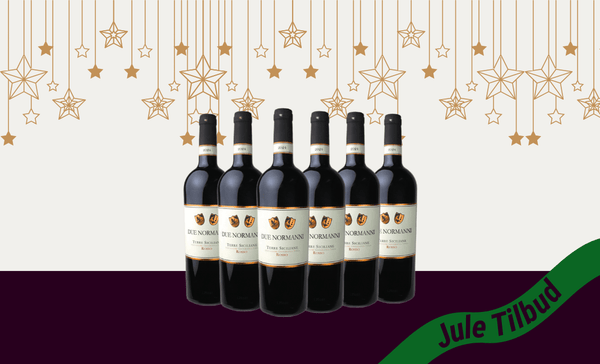 Den Sidste Flaske Rødvins Smagekasse 6 FL.  Due Normanni Terre Siciliane Rosso 2024