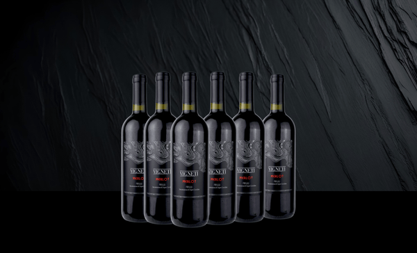 Den Sidste Flaske Rødvins Smagekasse 6 fl Friuli Vigneti Italie Rouge 2022