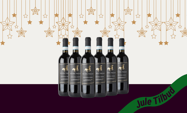 Den Sidste Flaske Rødvins Smagekasse 6 FL. Ripasso Ca Del Vallo 2022