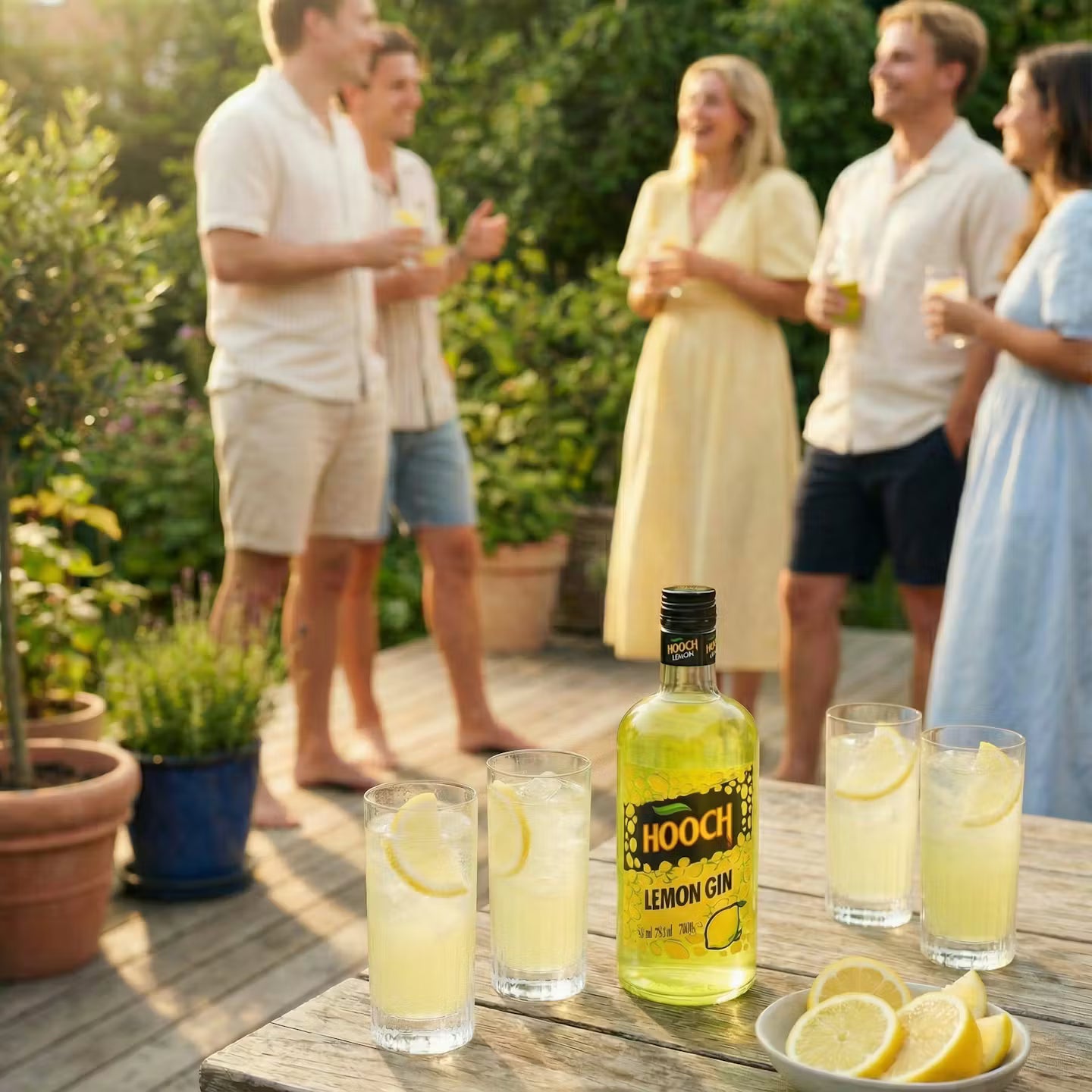 Hooch Gin Hooch Spirits Lemon Gin