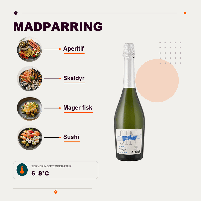 Felix Solis Avantis Mousserende Albali SIN Low Alcohol Sparkling